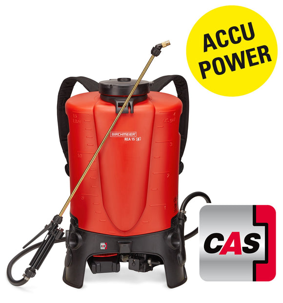 REA 15 AC1, backpack sprayer (15 litres) CAS Battery Pack (incl. battery pack and charger