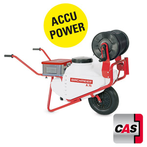 A 75 AC1, wheelbarrow sprayer (75 litres) with accu pump station BM 1035